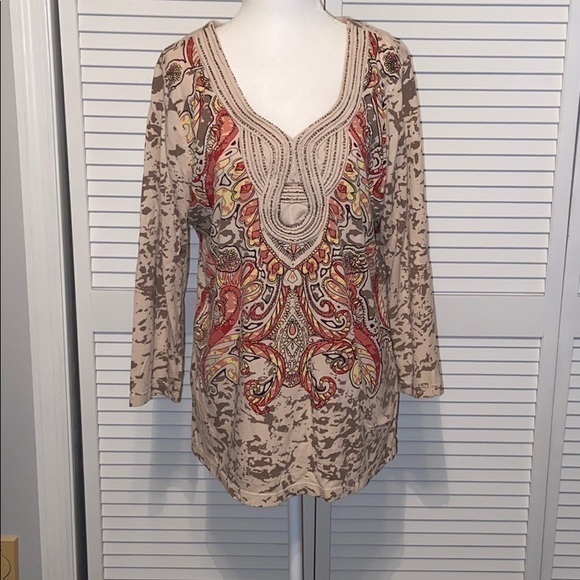 💥 JM COLLECTION V NECK - Picture 1 of 9